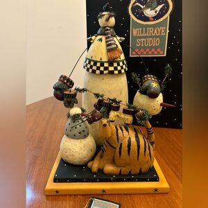 Williraye Studio WW2370 Hanging Mittens out to Dry. LE 2235/5000